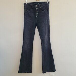 VERONICA BEARD Jeans Women’s Beverly High-Rise Skinny Flare Jeans Black Size 29